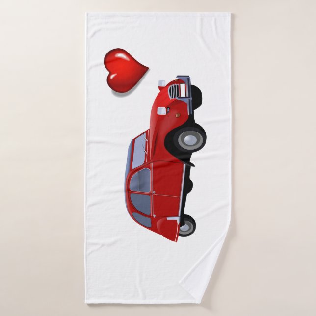 2 CV BADEHANDTUCH (Badehandtuch)