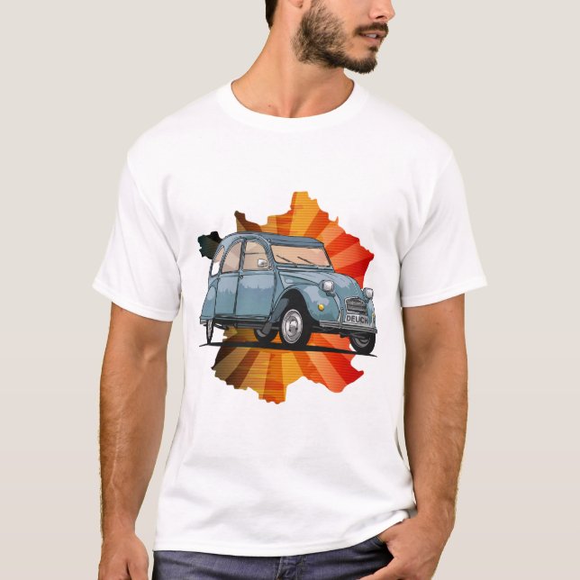 2 CV Hotsun T-Shirt (Vorderseite)