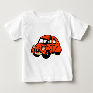 2 cv Oldtimer französisches Auto Baby T-shirt