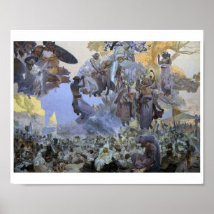 2. Die Feier von Svantovit, Mucha Poster