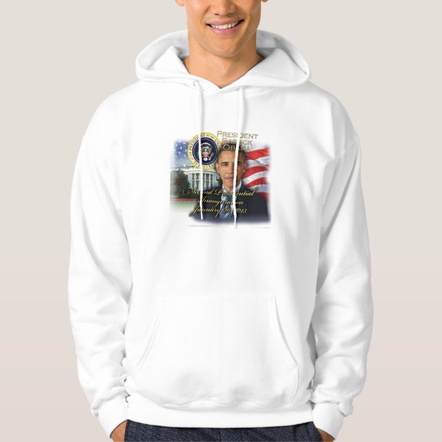 2. Einweihung Präsidenten-Obama Hoodie (Vorderseite)