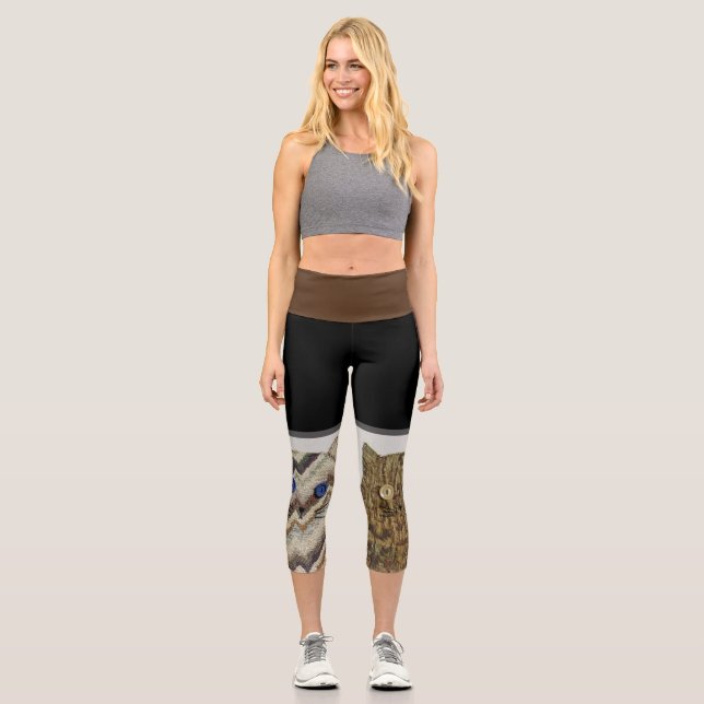 2 Fat Cats #1 Capri Leggings (Vorderseite)