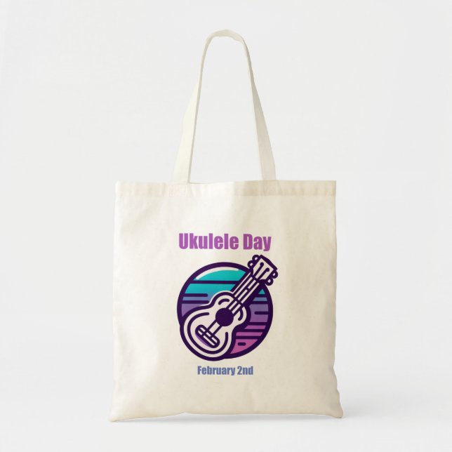 2. Februar - Ukulele Day Tragetasche (Vorne)