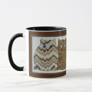 2 Fett Katzen #1 Tasse
