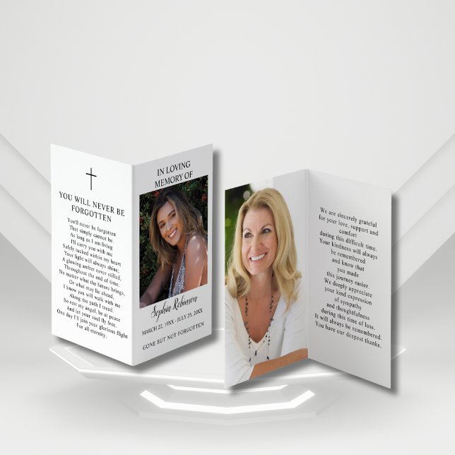 2 Foto Beerdigungsmappen-Beerdigungskarte (Von Creator hochgeladen)