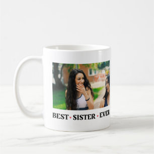 2 Foto Beste Schwester je Kaffeetasse