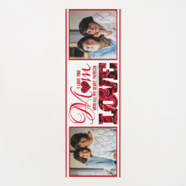 2 Foto Collage Floral Moderne Elegante Mütter Tag Yogamatte