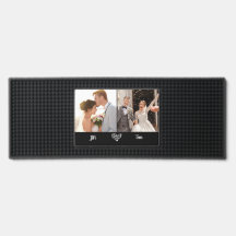 2 Foto Collagen und Text Personalisierte Hochzeit