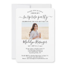 2-Foto-Drive-by-Überraschung Geburtstagsparade