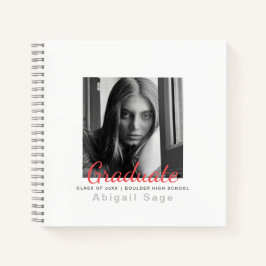 2 Foto Einfach Moderner Minimalistischer Abschluss Notizbuch