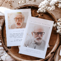 2-Foto Einfache Beerdigung der modernen Erinnerung