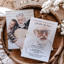 2-Foto-Feier zum Leben/Beerdigung/Gedenkfeier