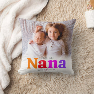 2 Foto Liebe Sie Nana kühl farbenfroh Typ Moderne Kissen