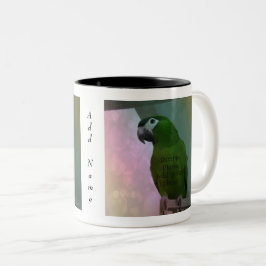 2 Foto Personalisierte Mug Zweifarbige Tasse