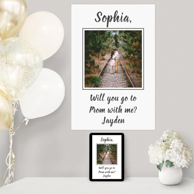 2 Foto Prom oder HOCO Vorschlag Niedlicher Vorschl Poster (Von Creator hochgeladen)