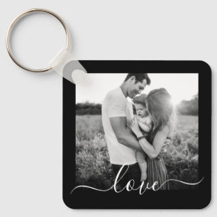 2-Foto-Tastenkombination für doppelseitige Vorlage Schlüsselanhänger