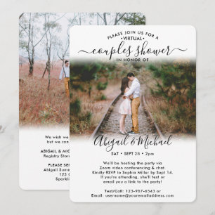 2 Foto Virtual Coups Brautparty per Mail Einladung