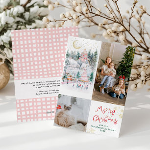 2 Foto Whimsical Winter Village Frohe Weihnachten