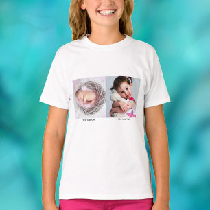 2 Fotos: Beste Freundin, Mama & Papa, Babybilder o T-Shirt