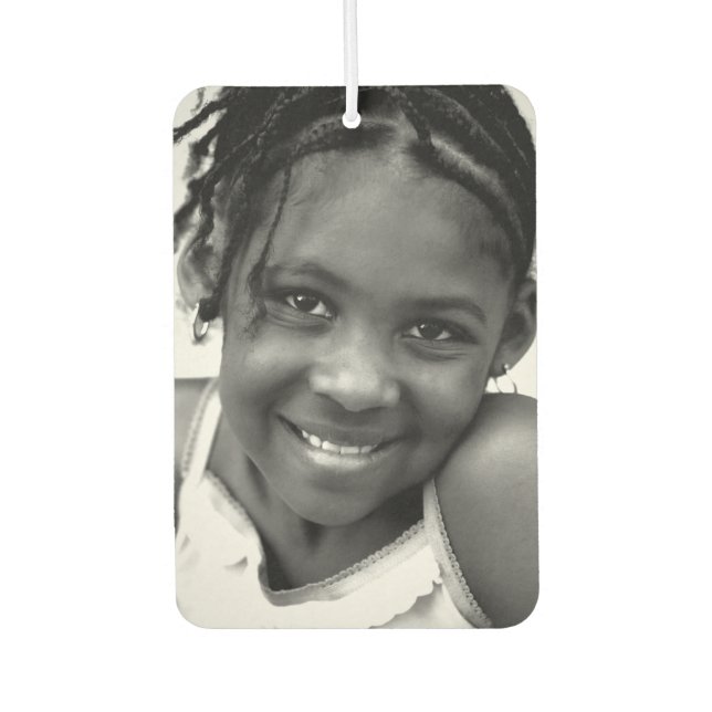 2 Fotos Personalisiert machen Ihr eigenes DYI Auto Autolufterfrischer (Vorderseite)