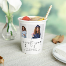 2 Fotos Script Glückwunsch Grand Danke