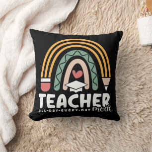 2- Funny Teacher Mode Teaching Geschenk für Lehrer Kissen