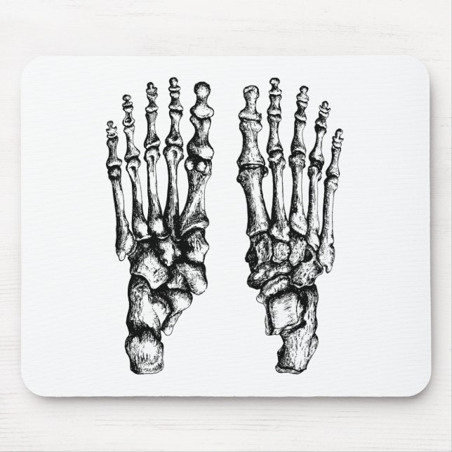 2 Fuß oben Mousepad (Vorne)