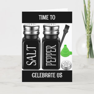 2 GANZ UNTERSCHIEDLICHE MENSCHEN IN DER LIEBE FÜR  KARTE