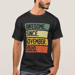 2. Geburtstag 2 Jahr Phantastisch seit 20. Novembe T-Shirt