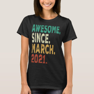 2. Geburtstag 2 Jahre Phantastisch seit März 2021 T-Shirt