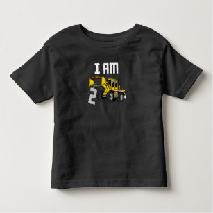 2. Geburtstag Baujahr Bagger 2 Jahre alt Kleinkind T-shirt