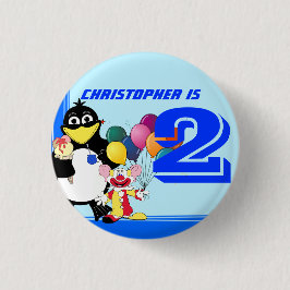 2. Geburtstag Button