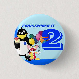2. Geburtstag Button