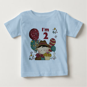 2. Geburtstag Cowboy T - Shirt und Geschenke