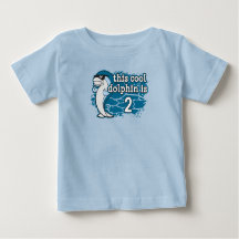 2. Geburtstag des Kindes Diese Coole Dolphin ist z