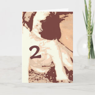 2. Geburtstag Karte