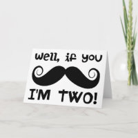 2. Geburtstag Mustache