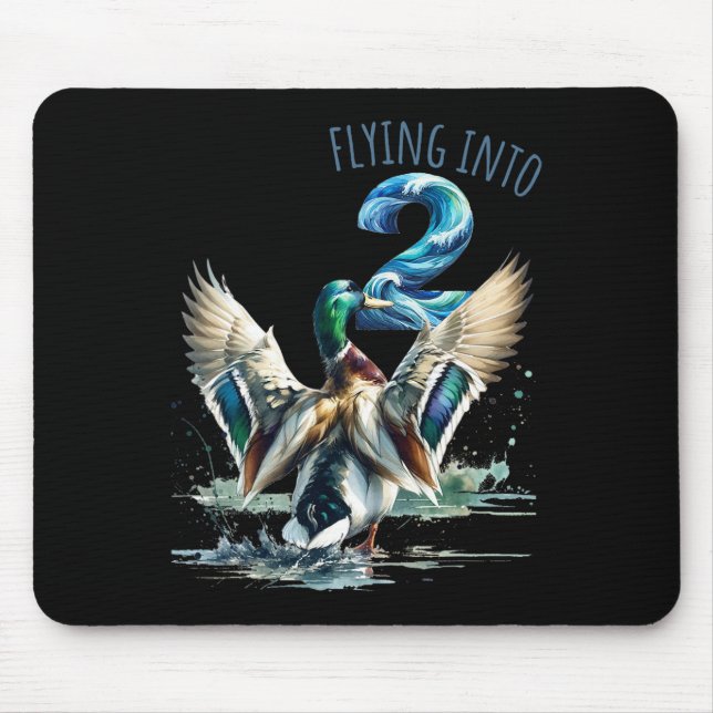 2. Geburtstag Party 2 Ye Mousepad (Vorne)