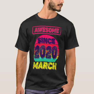 2. Geburtstag Phantastisch Seit März 2020 2 Jahre  T-Shirt