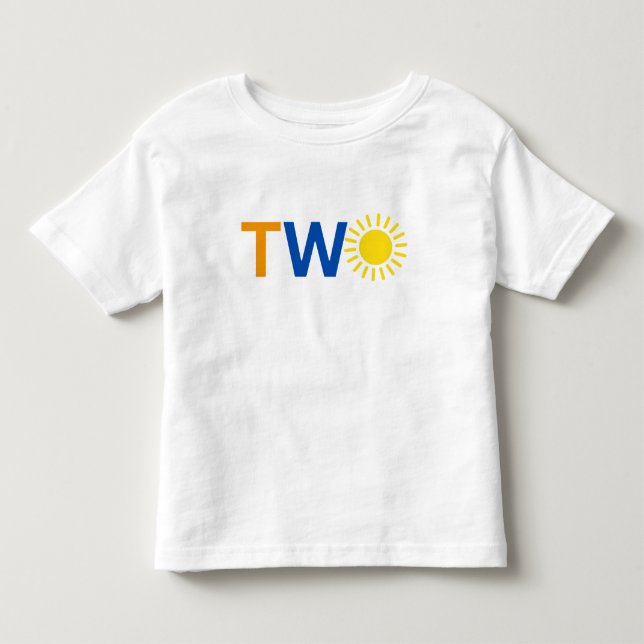 2. Geburtstag T - Shirt (Vorderseite)