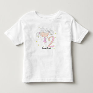 2. GeburtstagPrinzessin Kleinkind T-shirt