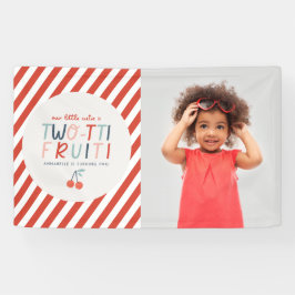 2. Geburtstagsfrüchte Sommerfrüchte Kindergebäck P Banner