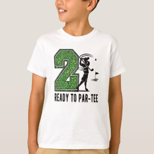 2. Geburtstagsgeschenk Golf Player 2 Jahre alter J T-Shirt