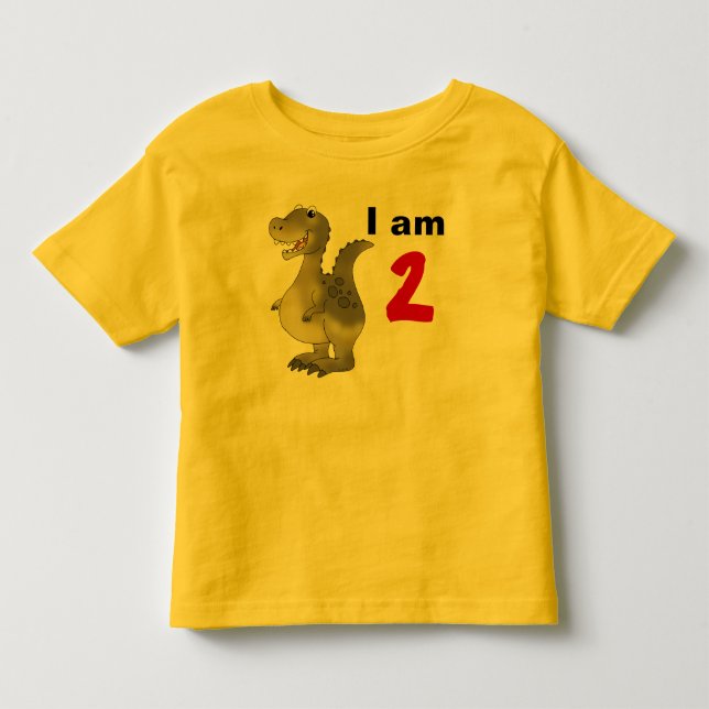 2. Geburtstagsgeschenk-Idee Kleinkind T-shirt (Vorderseite)