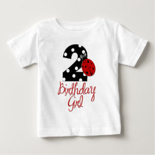 2. Geburtstagskarl - Ladybug - 2 Lady Bug Baby T-shirt