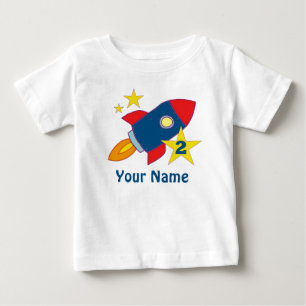 2. Geburtstagsrakete Personalisierter T - Shirt