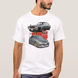 2 Generationen - GTR Skyline T-Shirt