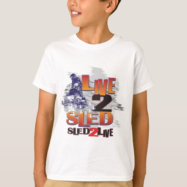 2 gesellig zum Leben T-Shirt (Vorderseite)