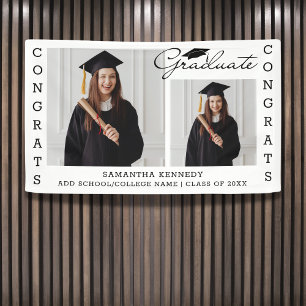2 Glückwunsch Grad FotoCollage 2023 Weiß Banner
