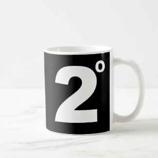 2 Grade an Klimaänderungs-Tasse Tasse
